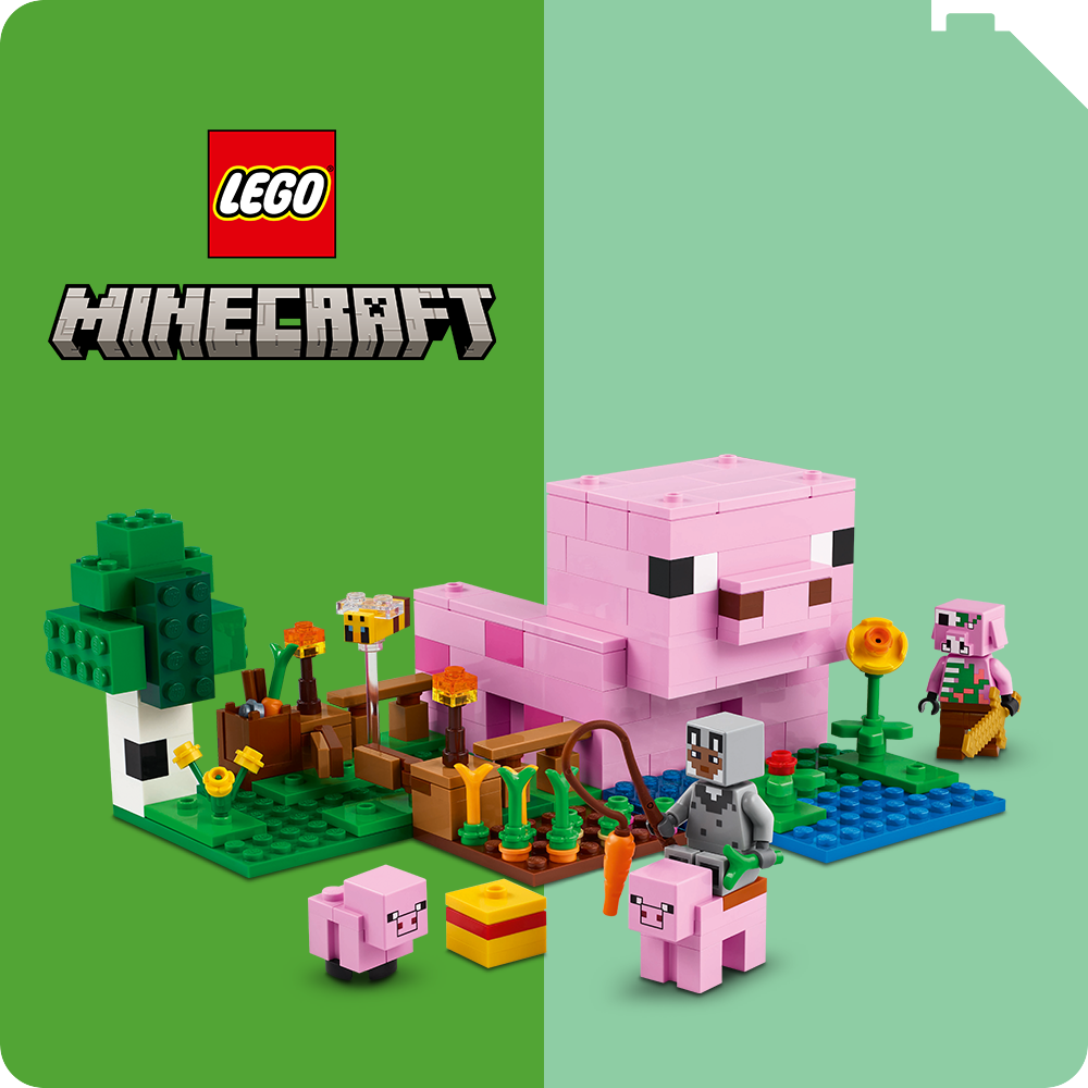 LEGO Minecraft: Build Your Blocky World in Bricks