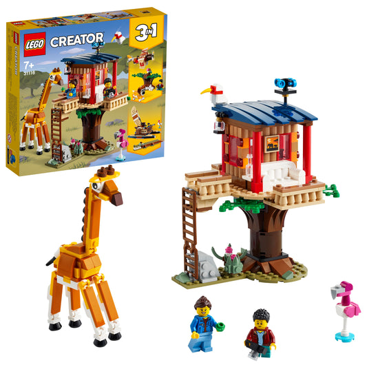 LEGO Safari Wildlife Tree House 31116 Creator 3-in-1